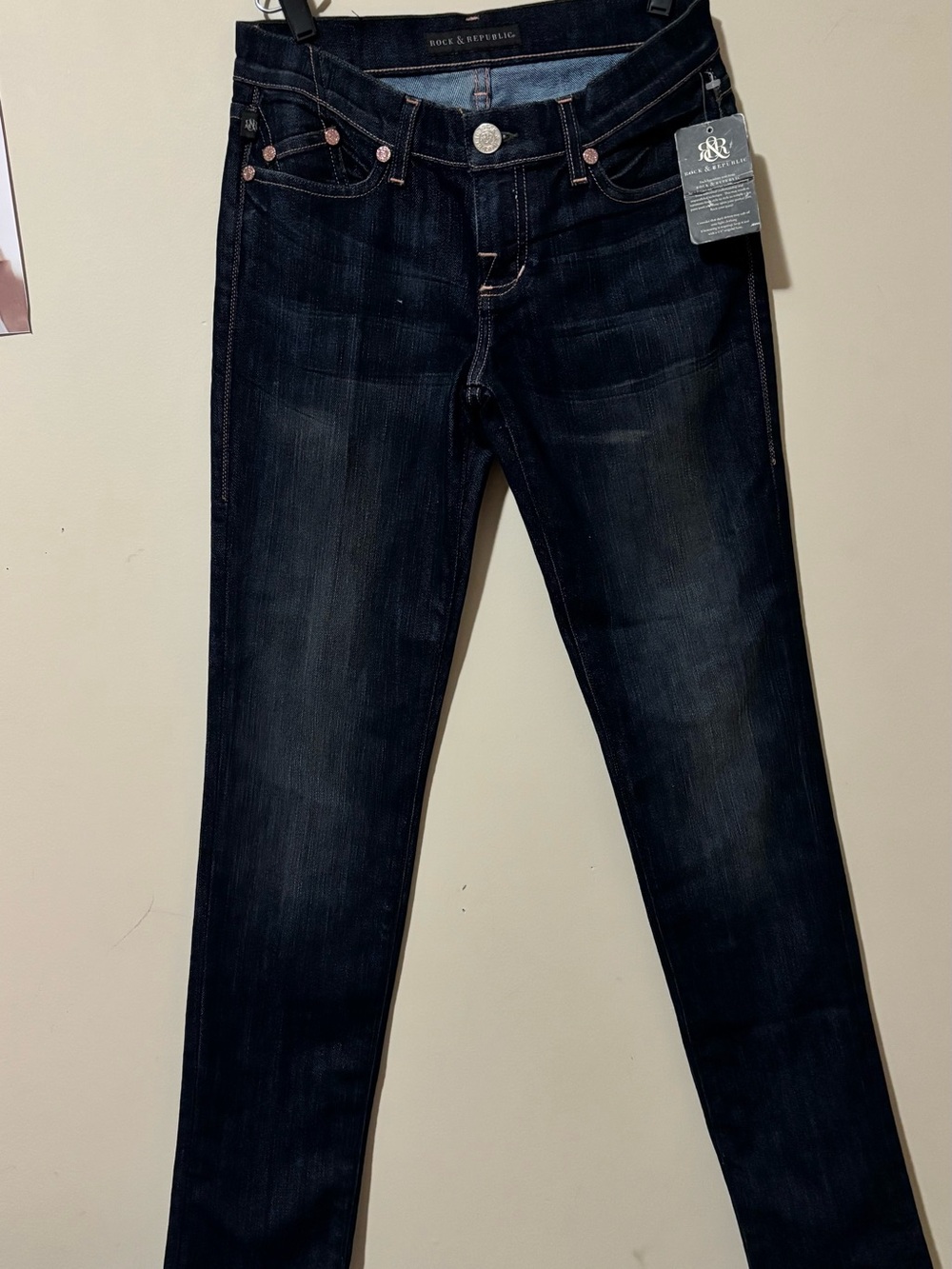 Rock & Republic Dark Skinny Jeans